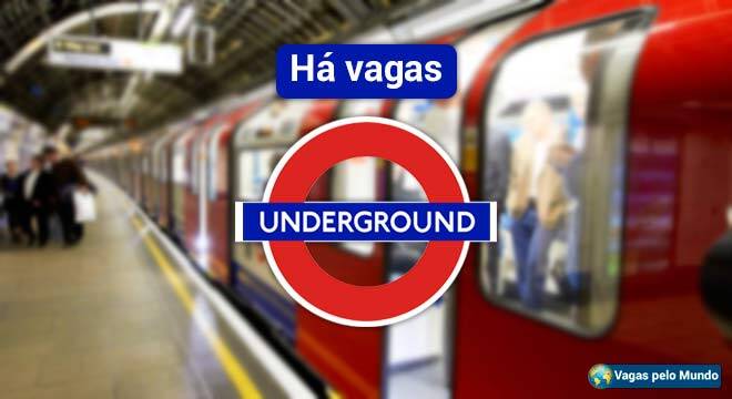 Transport for London tem vagas abertas