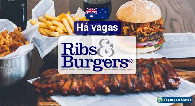 Ribs e Burgers esta contratando na Australia