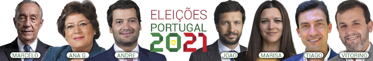 Candidatos nas eleições em Portugal 2021