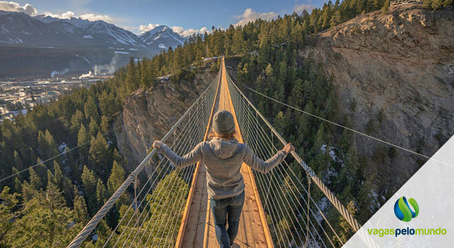 nova ponte suspensa no Canada