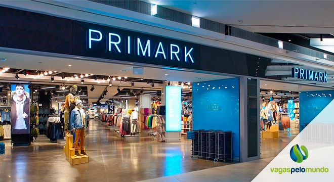 vagas na Primark na Irlanda