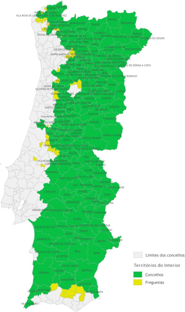 Trabalhar no interior de Portuga