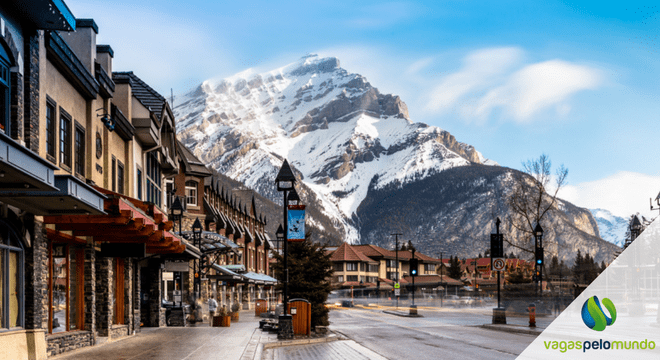 Banff Canadá visto para morar no canadá